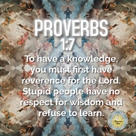 Proverbs Template | PosterMyWall