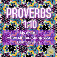 Proverbs 2 Template | PosterMyWall