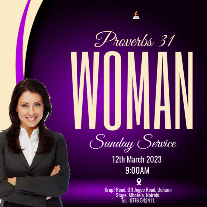 Proverbs 31 Woman Template | PosterMyWall