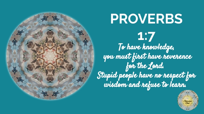 Proverbs 9 Template | PosterMyWall