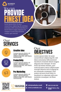 Provide Finest Idea Poster template