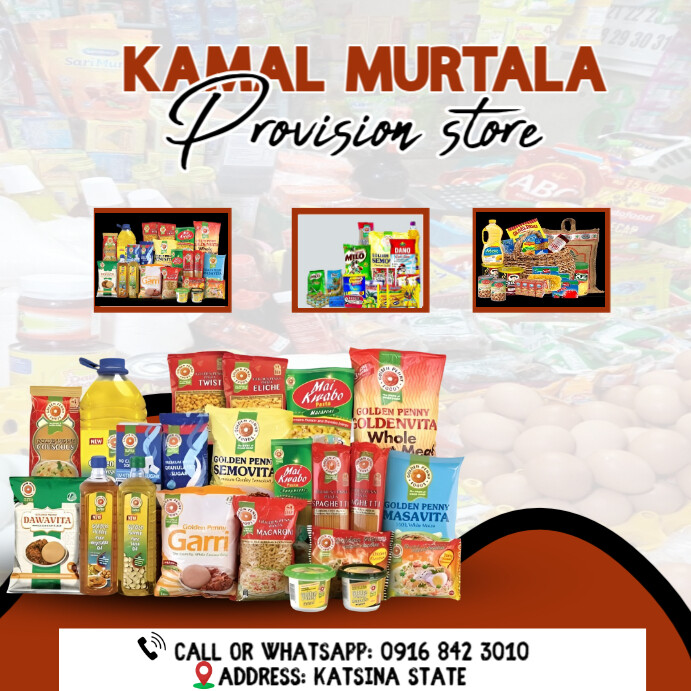 Provision Shop Note Small Provision store flyer Template | PosterMyWall