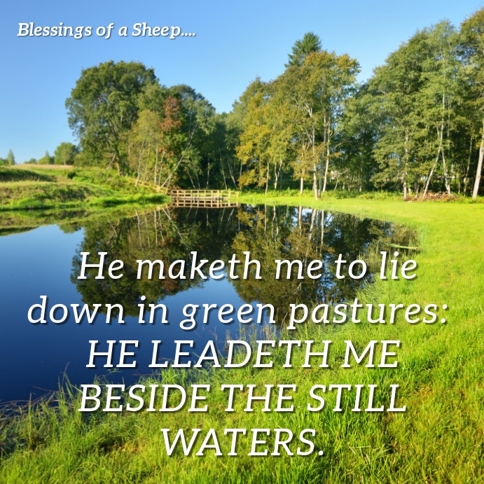 Psalm 23:2-Guidance Instagram Post template
