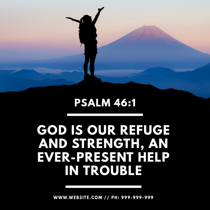 Psalm 46 1 Poster Vorlage Postermywall Psalm 46 1 Poster Vorlage Postermywall