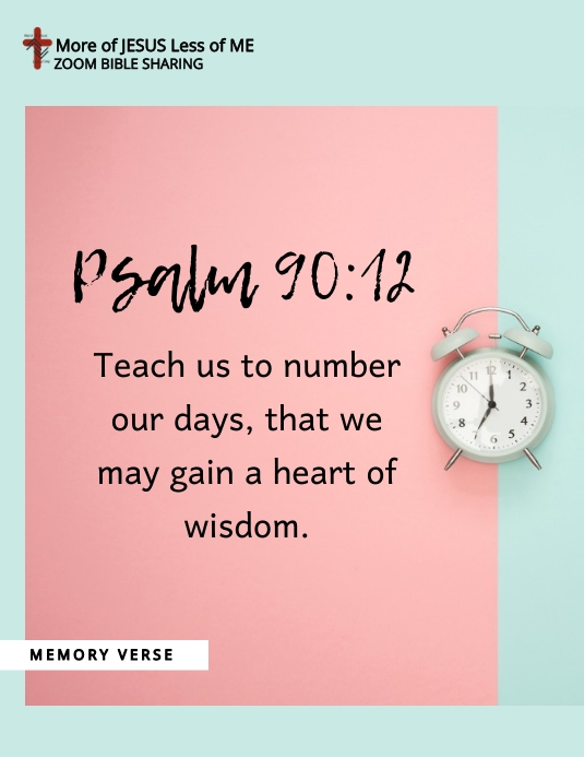 PSALM 90:12 Template | PosterMyWall