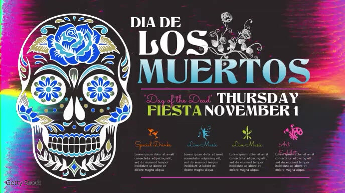 Create Dia De Los Muertos Poster In Minutes Postermywall