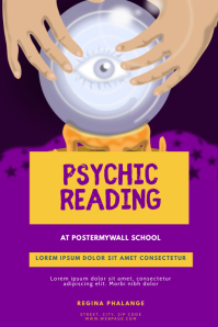 Psychic Reading Flyer Design Template PosterMyWall