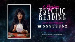 Black Psychic Reading Service Facebook Cover Video Template