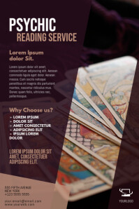Psychic Reading Flyer Design Template PosterMyWall
