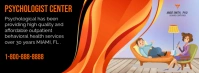 Psychologist Center รูปปกบน Facebook template
