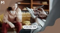 Psychologist Video Digital Display (16:9) template