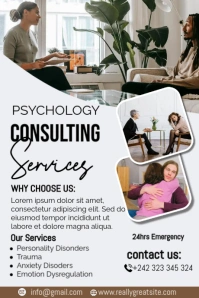 psychology consultation services Tumblr Graphic template