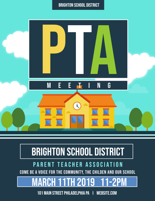 Pta Program Label PTA Template | PosterMyWall