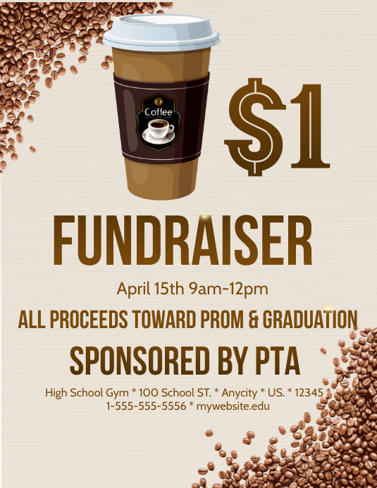 PTA Fundraiser Template PosterMyWall