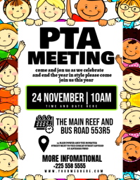 pta meeting Flyer (US Letter) template