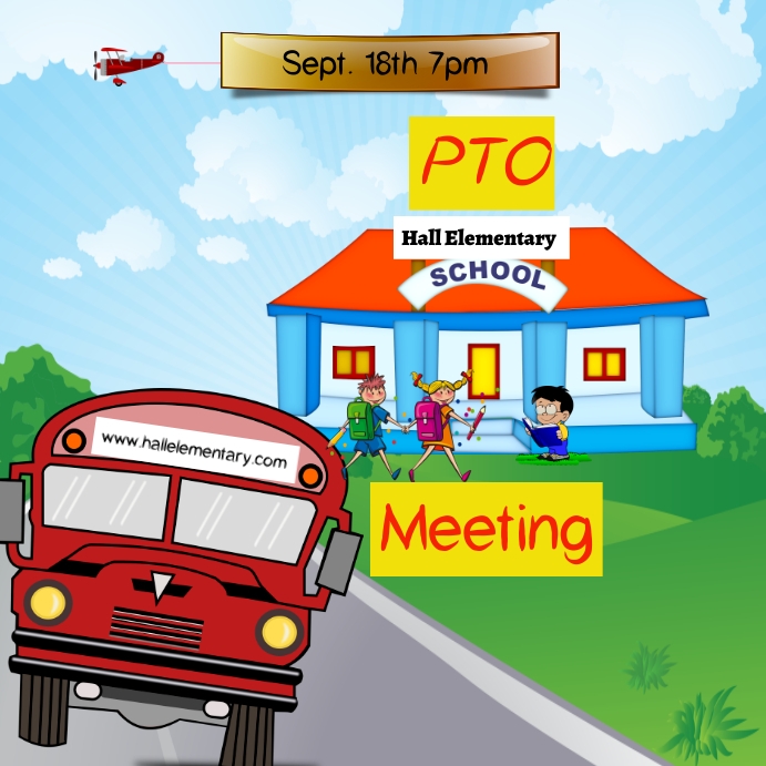 PTO Meeting Template | PosterMyWall