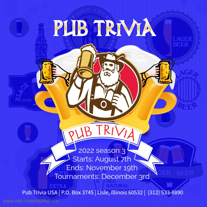 Pub Trivia Template | PosterMyWall