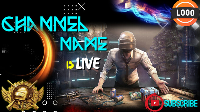 Pubg thumbnail YouTube Duimnael template