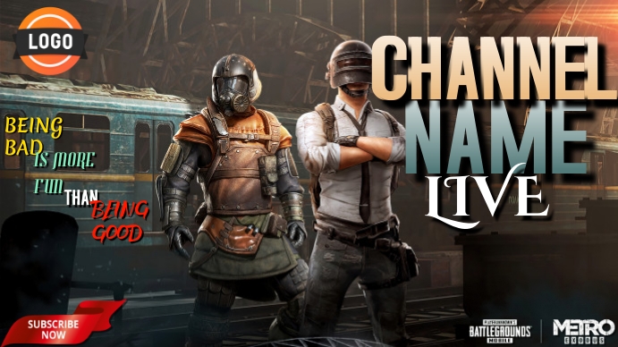 Pubg Thumbnail Template | PosterMyWall