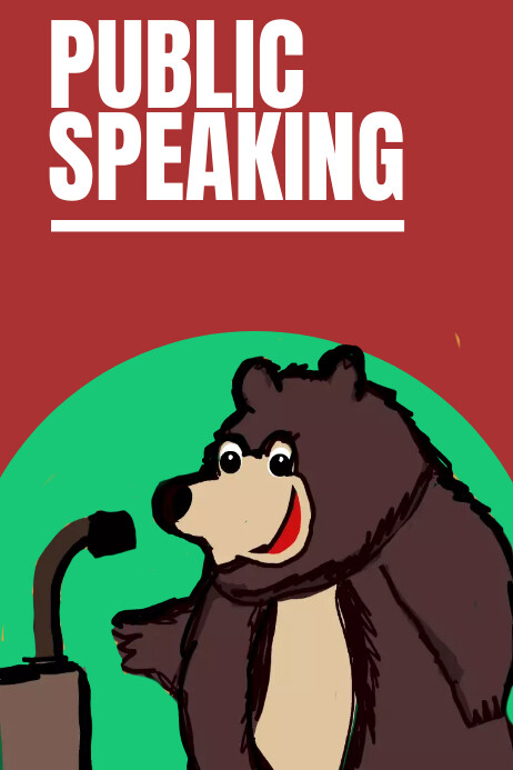 Public speaking poster Template | PosterMyWall