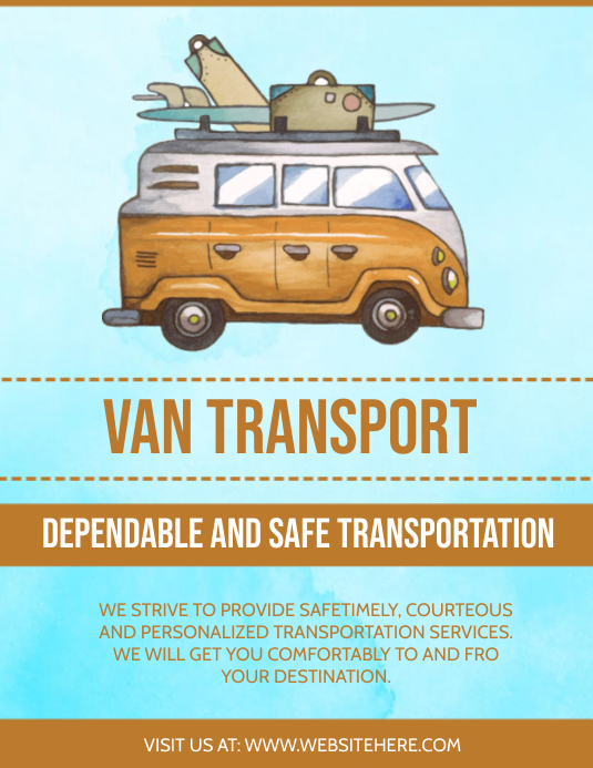Transportation Ad Examples PUBLIC TRANSPORTATION AD Template | PosterMyWall