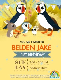 Puffin Rock Template | PosterMyWall