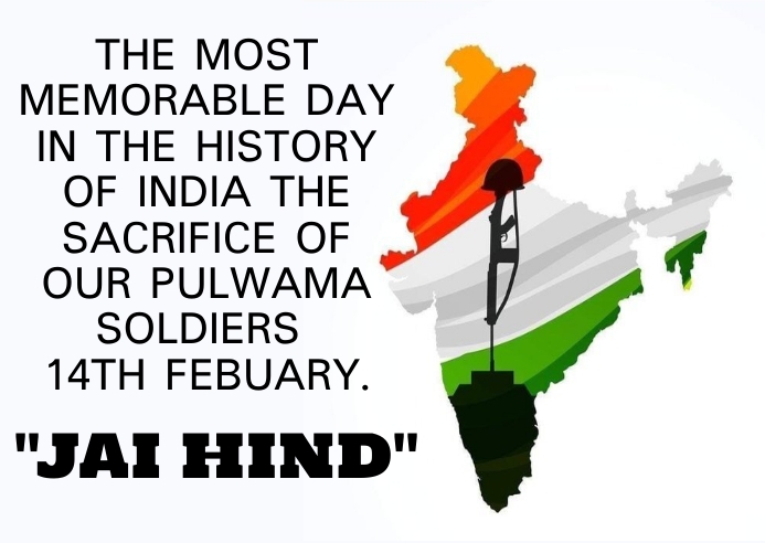 PULWAMA SOLDIERS QUOTE TEMPLATE A6