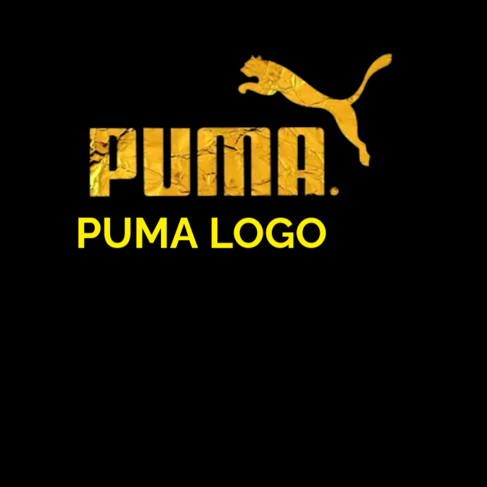 Puma Logo Template PosterMyWall