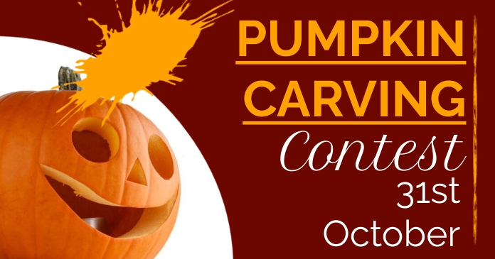 Pumpkin Carving Contest Template PosterMyWall