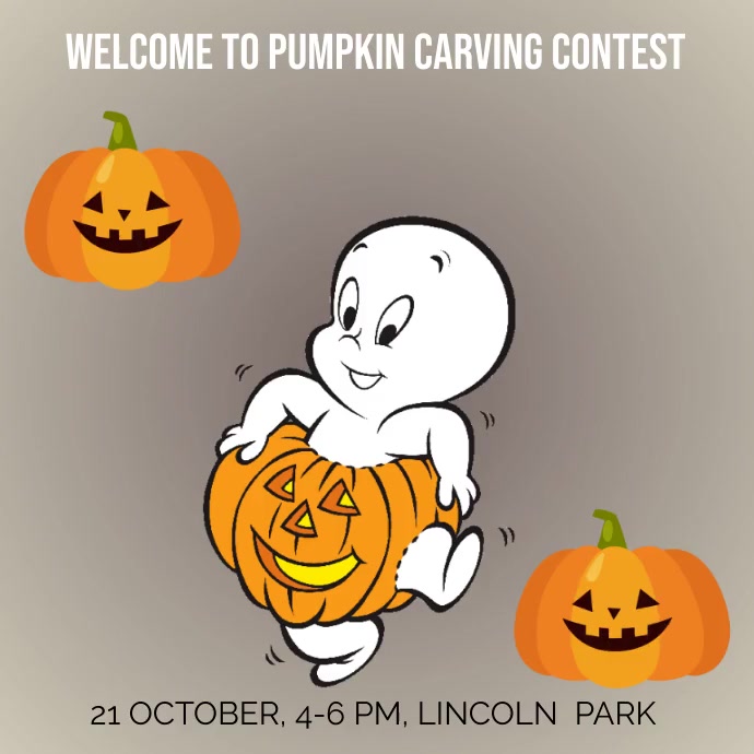 Pumpkin Carving Contest Template PosterMyWall