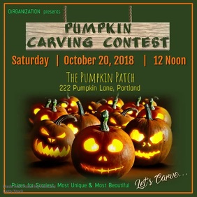 450 Pumpkin Customizable Design Templates Postermywall