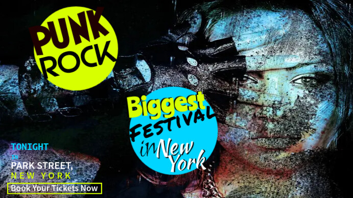 punk ROCK Template | PosterMyWall