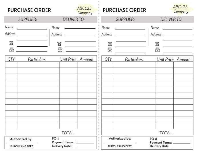 purchase-order-form-template-postermywall for Free Printable Purchase Order Forms Purchase Order Form Template | PosterMyWall for Free Printable Purchase Order Forms