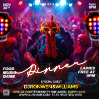 Viola Nightclub Event Pos Instagram Template