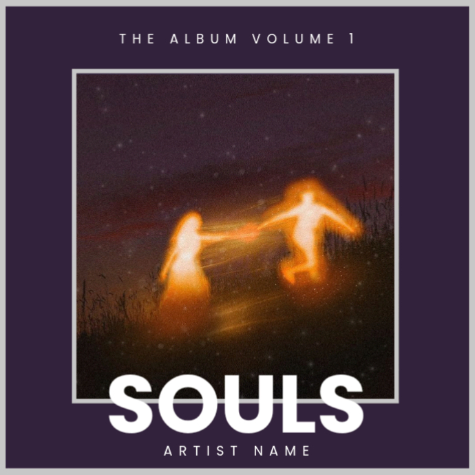 Purple Album Cover Album Covers Template | PosterMyWall