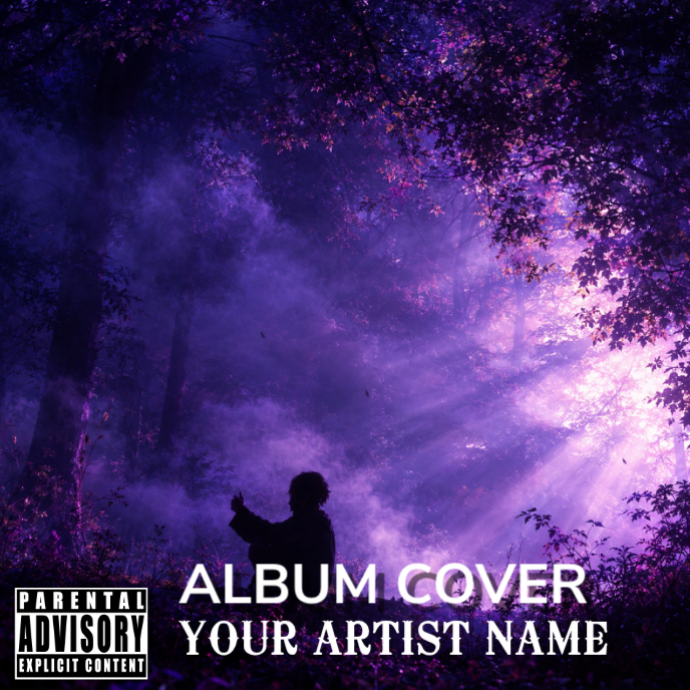 Purple Album Cover Album Covers Template | PosterMyWall