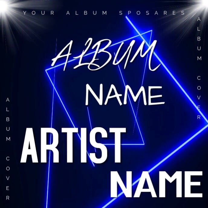 Purple Album Cover Album Cover Template | PosterMyWall
