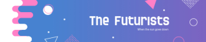 Purple and Pink Funky Soundcloud Banner template
