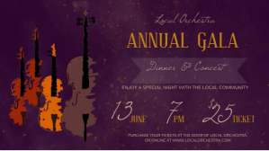 Purple Annual Gala Dinner & Concert Facebook Cover Video Template
