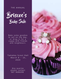Design Free Bake Sale Flyers Postermywall