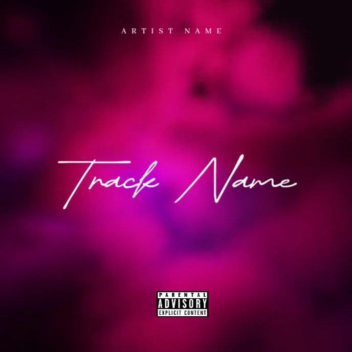 Purple Best Cover Album Music Art Trap Mixtape Rap Album Cover Template ...