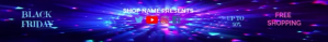 Purple Black Friday Sale Etsy Banner Video template