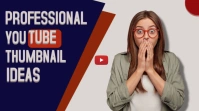 Purple Blu Youtube Thumbnail template