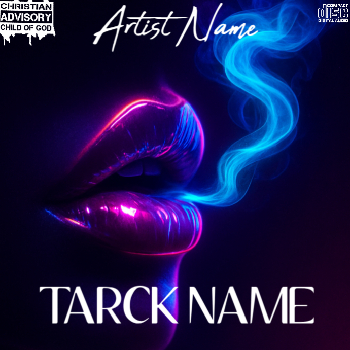 Purple CD Mixtape Song Album Cover Art Work Template | PosterMyWall