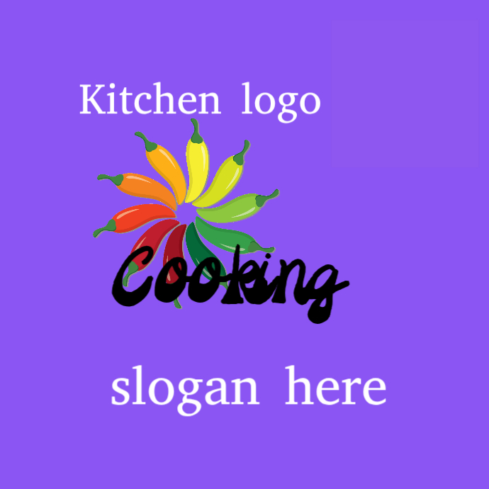 Purple Cooking Logo Logos Template | PosterMyWall