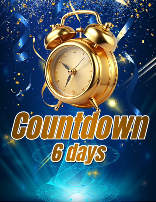 Countdown Timer Template | PosterMyWall