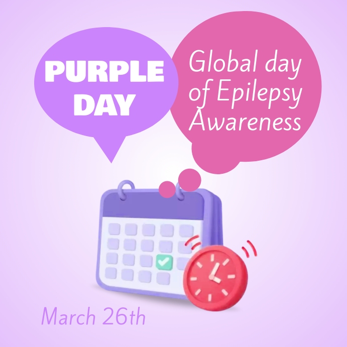 Purple Day Template PosterMyWall