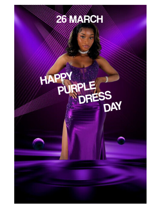 Purple Day. Template | PosterMyWall