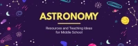 Purple Educator and School Linkedin Banner template