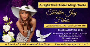 Purple Floral Celebration of Life Facebook Shared Image template